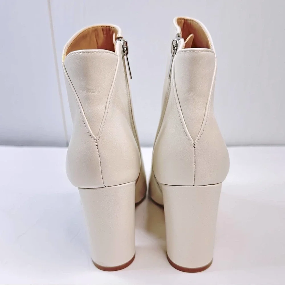 Marc Fisher Ivory Ankle Booties - Picture 6 of 16